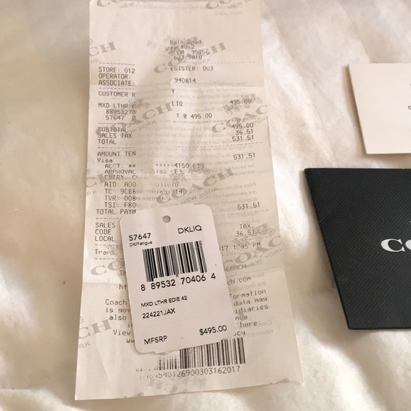 Coach purse - Picture 2 of 7